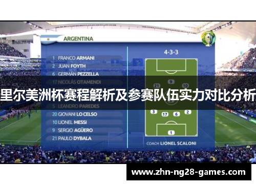 里尔美洲杯赛程解析及参赛队伍实力对比分析 里尔美洲杯赛程解析及参赛队伍实力对比分析